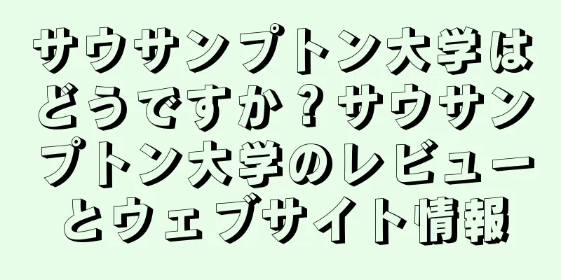 サウサンプトン大学はどうですか？サウサンプトン大学のレビューとウェブサイト情報