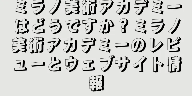 ミラノ美術アカデミーはどうですか？ミラノ美術アカデミーのレビューとウェブサイト情報