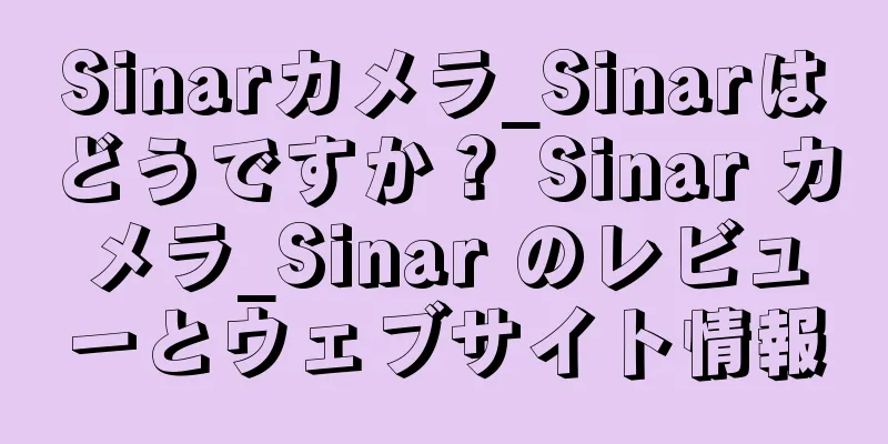 Sinarカメラ_Sinarはどうですか？ Sinar カメラ_Sinar のレビューとウェブサイト情報