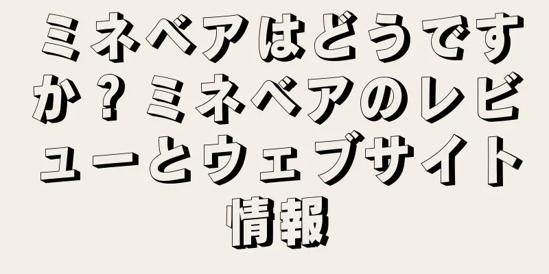 ミネベアはどうですか？ミネベアのレビューとウェブサイト情報