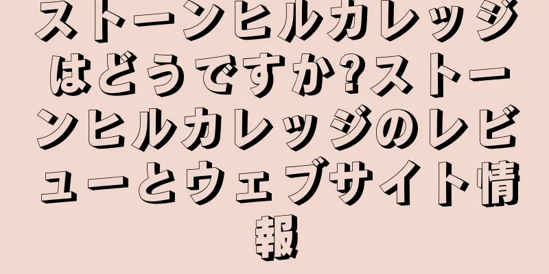 ストーンヒルカレッジはどうですか?ストーンヒルカレッジのレビューとウェブサイト情報