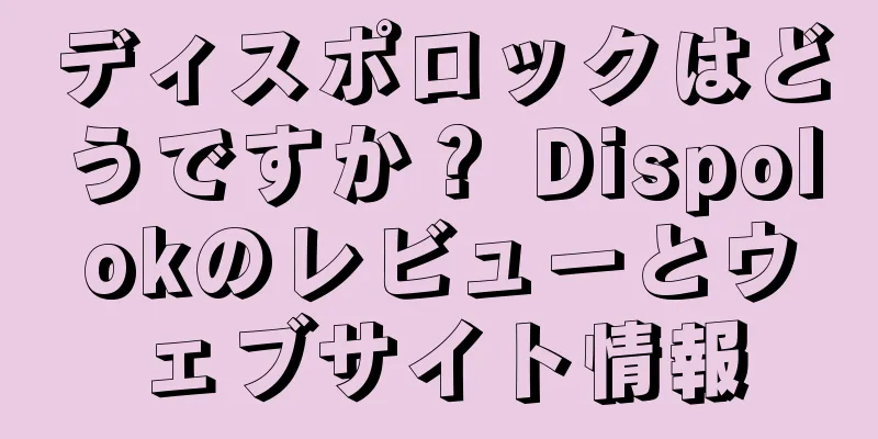 ディスポロックはどうですか？ Dispolokのレビューとウェブサイト情報