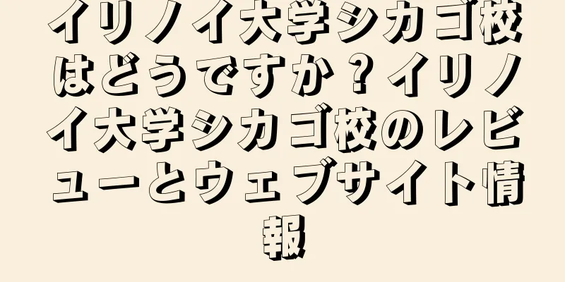 イリノイ大学シカゴ校はどうですか？イリノイ大学シカゴ校のレビューとウェブサイト情報