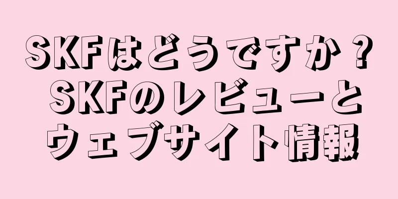 SKFはどうですか？ SKFのレビューとウェブサイト情報