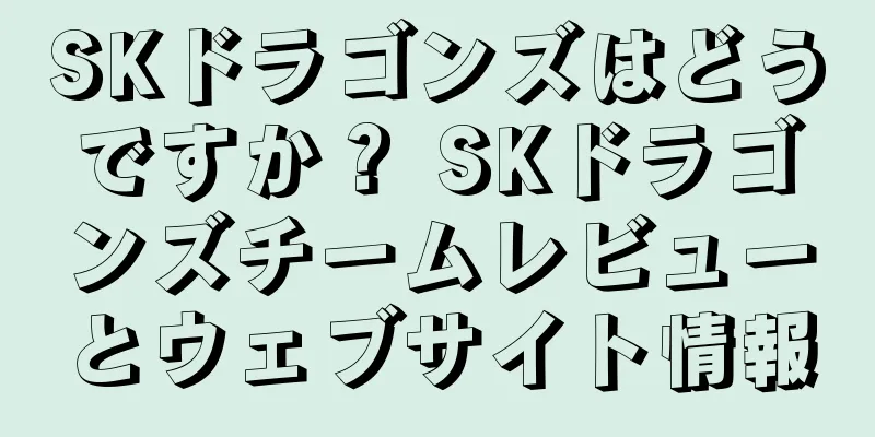 SKドラゴンズはどうですか？ SKドラゴンズチームレビューとウェブサイト情報