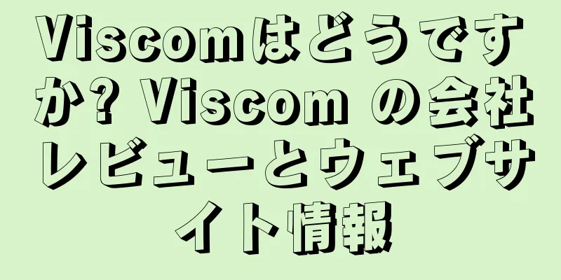 Viscomはどうですか? Viscom の会社レビューとウェブサイト情報