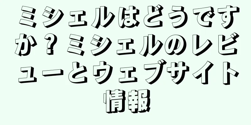 ミシェルはどうですか？ミシェルのレビューとウェブサイト情報