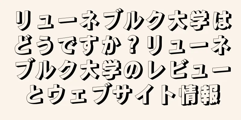 リューネブルク大学はどうですか？リューネブルク大学のレビューとウェブサイト情報