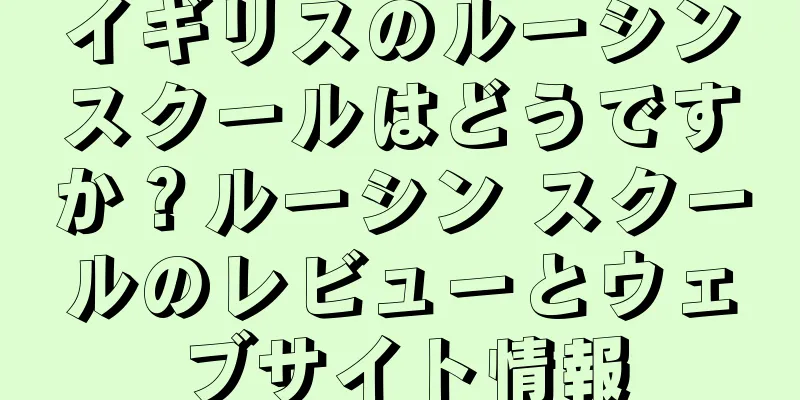イギリスのルーシンスクールはどうですか？ルーシン スクールのレビューとウェブサイト情報