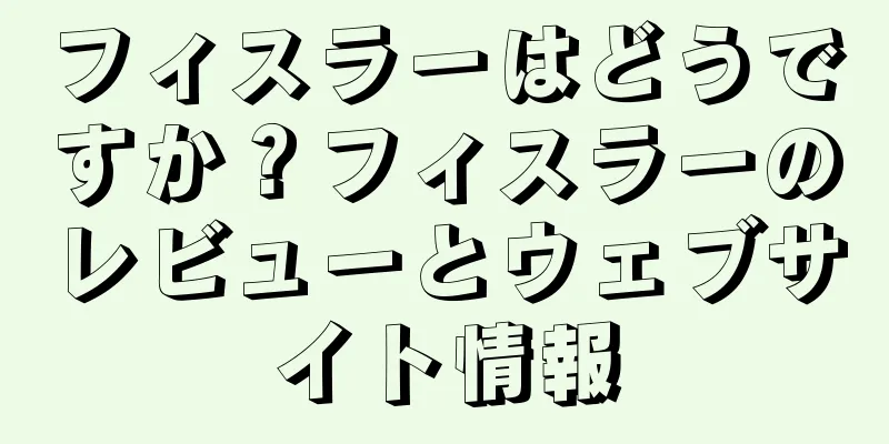 フィスラーはどうですか？フィスラーのレビューとウェブサイト情報