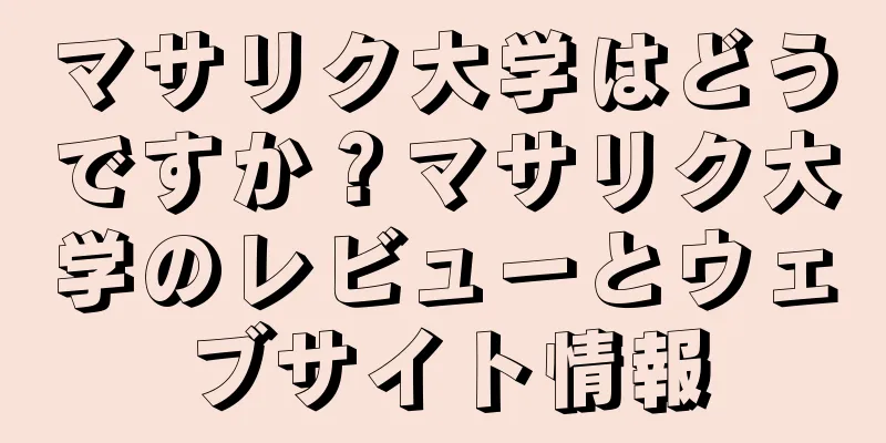 マサリク大学はどうですか？マサリク大学のレビューとウェブサイト情報