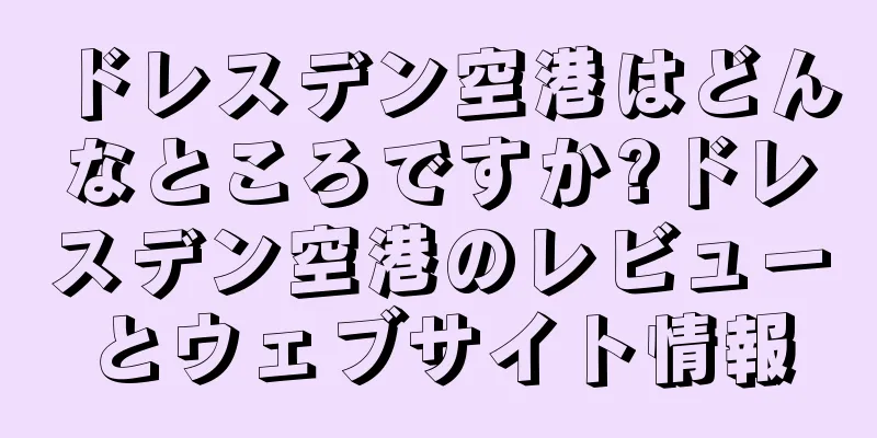 ドレスデン空港はどんなところですか?ドレスデン空港のレビューとウェブサイト情報